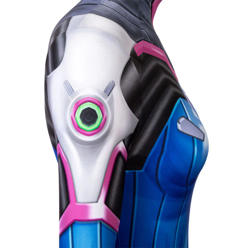Game Overwatch D.Va Hana Song Suit Leotard Cosplay Costumes