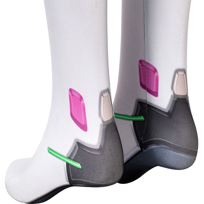 Game Overwatch D.Va Hana Song Suit Leotard Cosplay Costumes