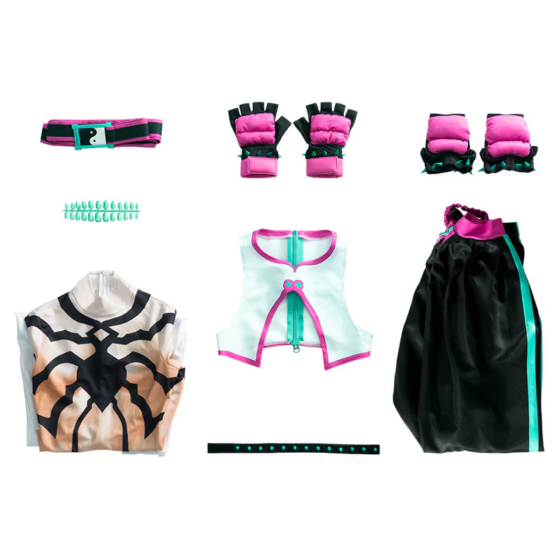 Street Fighter 6 Juri Cosplay Costumes