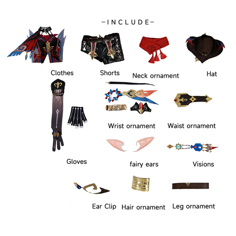 Genshin Impact Chasca Natlan Cosplay Costume