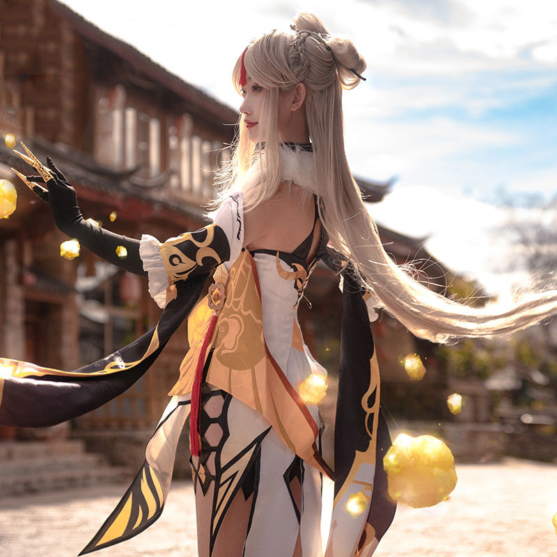 Genshin Impact Ningguang Cosplay Costume