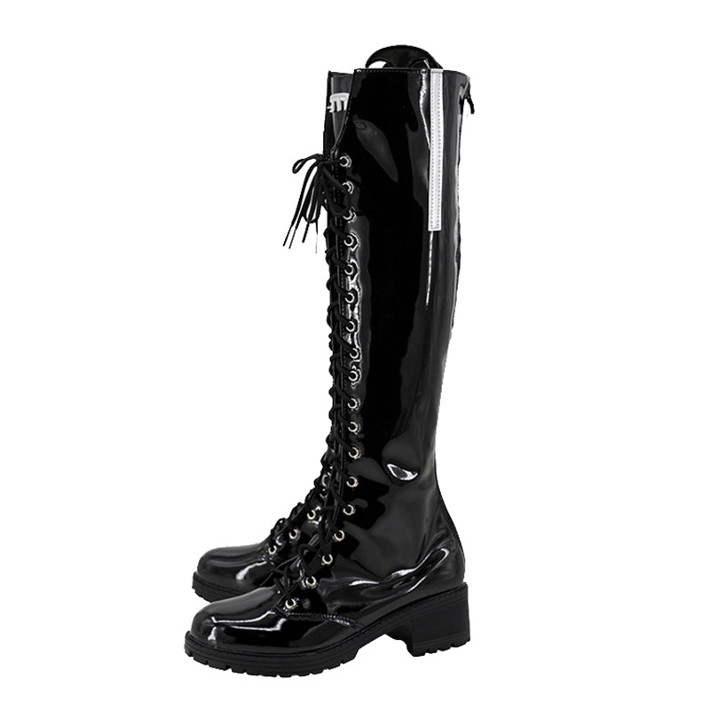  Goddess of Victory: Nikke Noir Black Rabbit Shoes Cosplay Boots