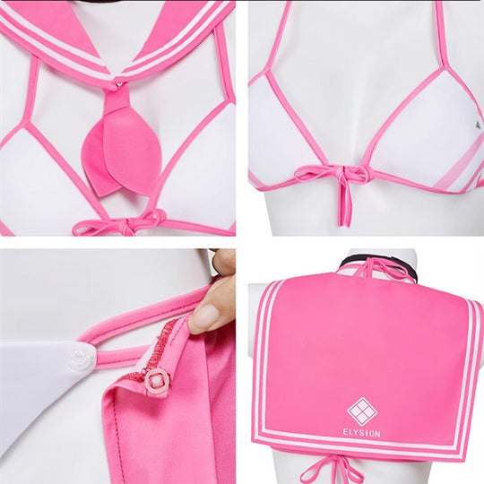 Goddess of Victory: Nikke Pepper Summer Swimsuit swimwear Cosplay Costume