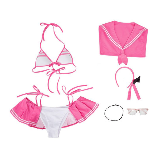 Goddess of Victory: Nikke Pepper Summer Swimsuit swimwear Cosplay Costume