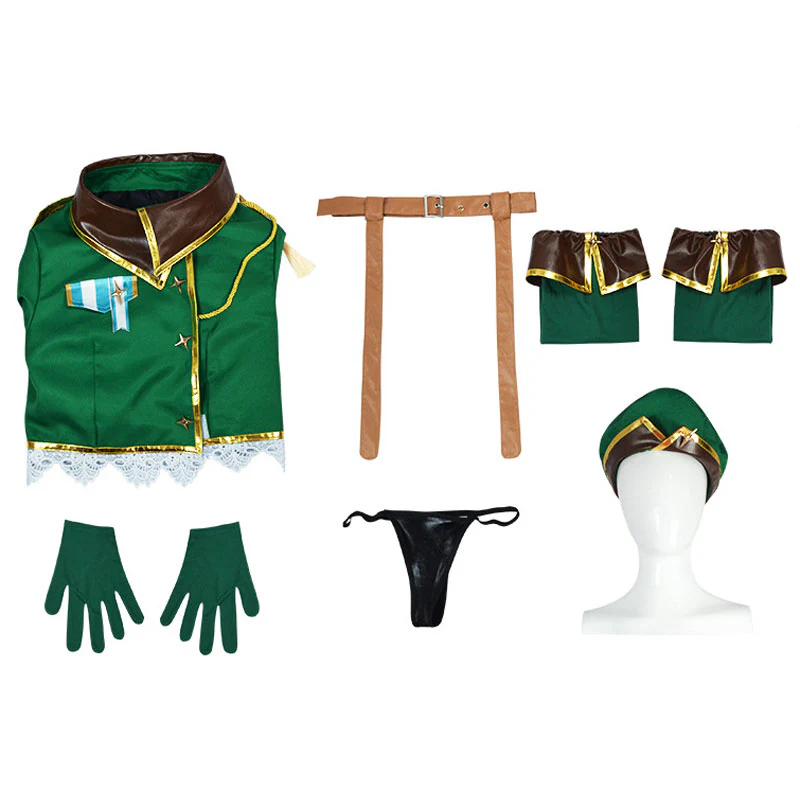 Gushing over Magical Girls Araga Kiwi Cosplay Costume