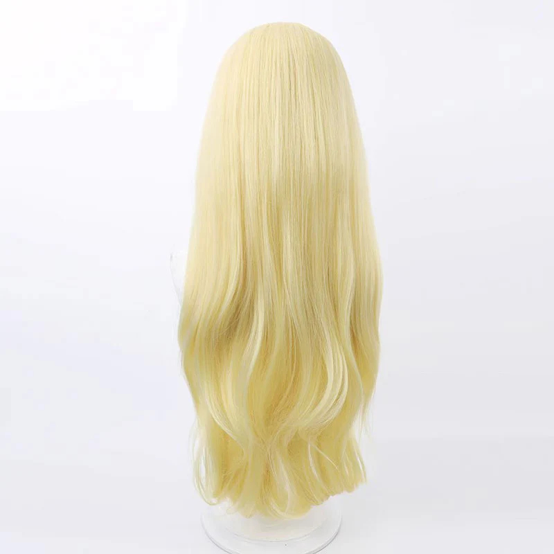 Gushing over Magical Girls Magia Sulfur Tenkawa Kaoruko Golden Cosplay Wig