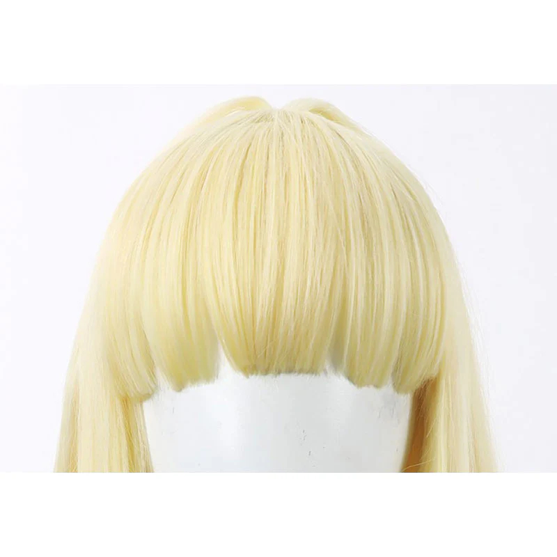 Gushing over Magical Girls Magia Sulfur Tenkawa Kaoruko Golden Cosplay Wig