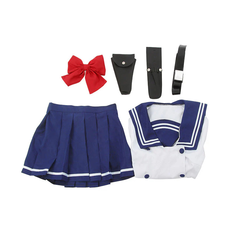 Anime High-Rise Invasion Yuri Honjo Fullsuit Cosplay Costumes