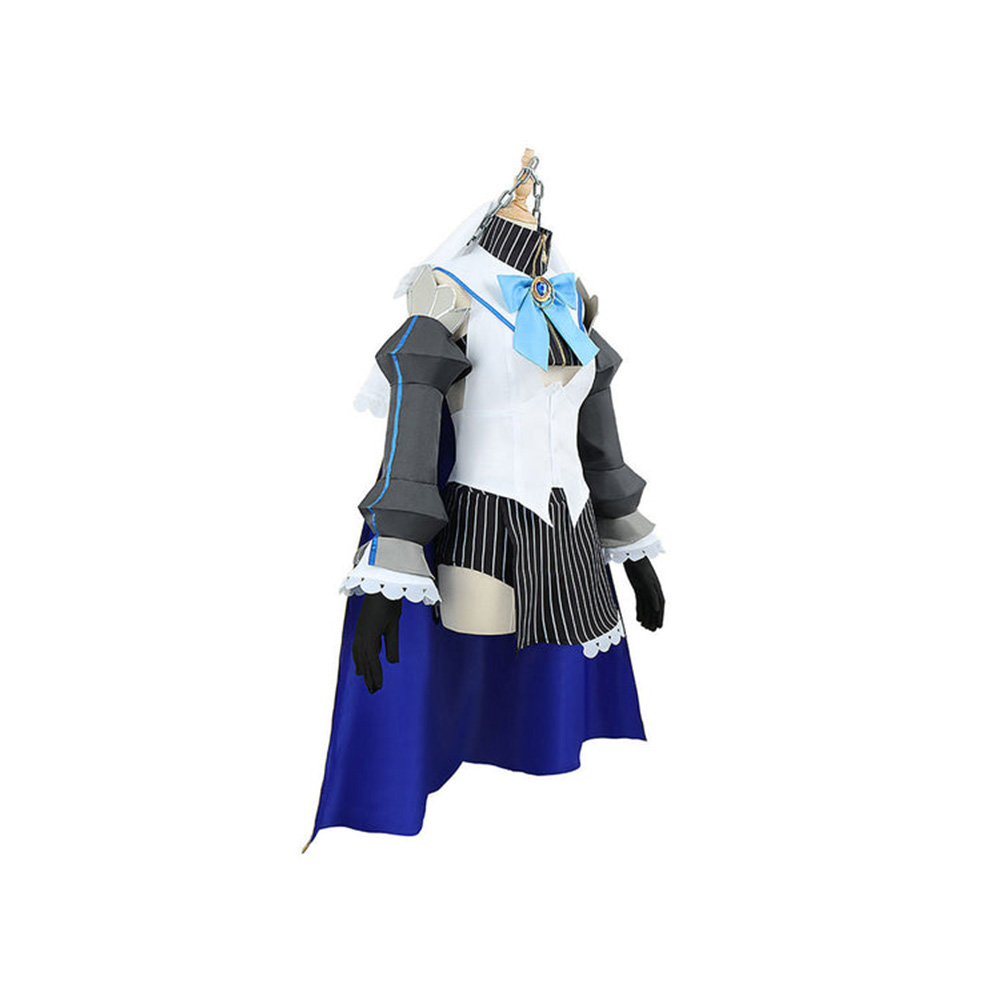 VTuber Hololive Ouro Kronii Cosplay Costume Halloween Christmas Party Wig Head circumference: 55-60cm Length: 35cm 