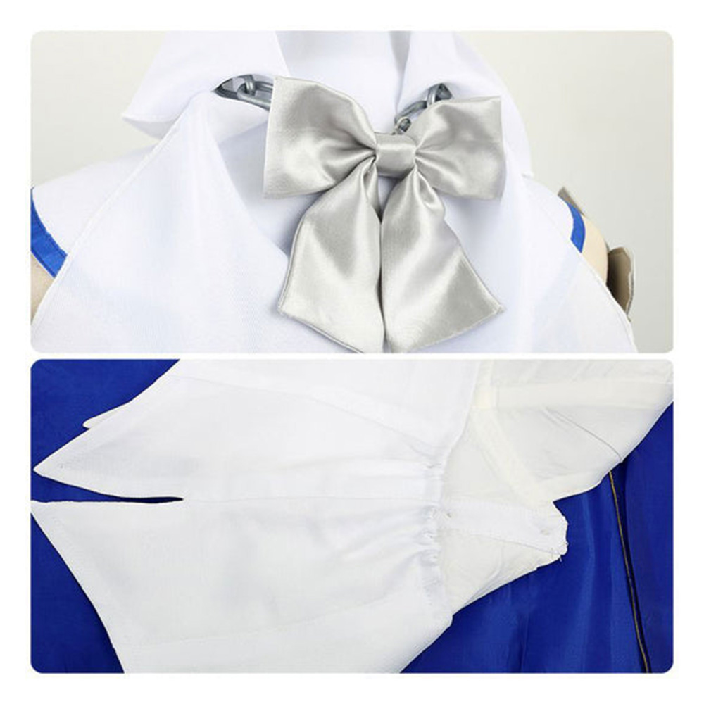 VTuber Hololive Ouro Kronii Cosplay Costume Halloween Christmas Party Wig Head circumference: 55-60cm Length: 35cm 