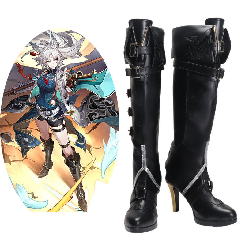 Honkai: Star Rail Feixiao Cosplay Shoes Boots