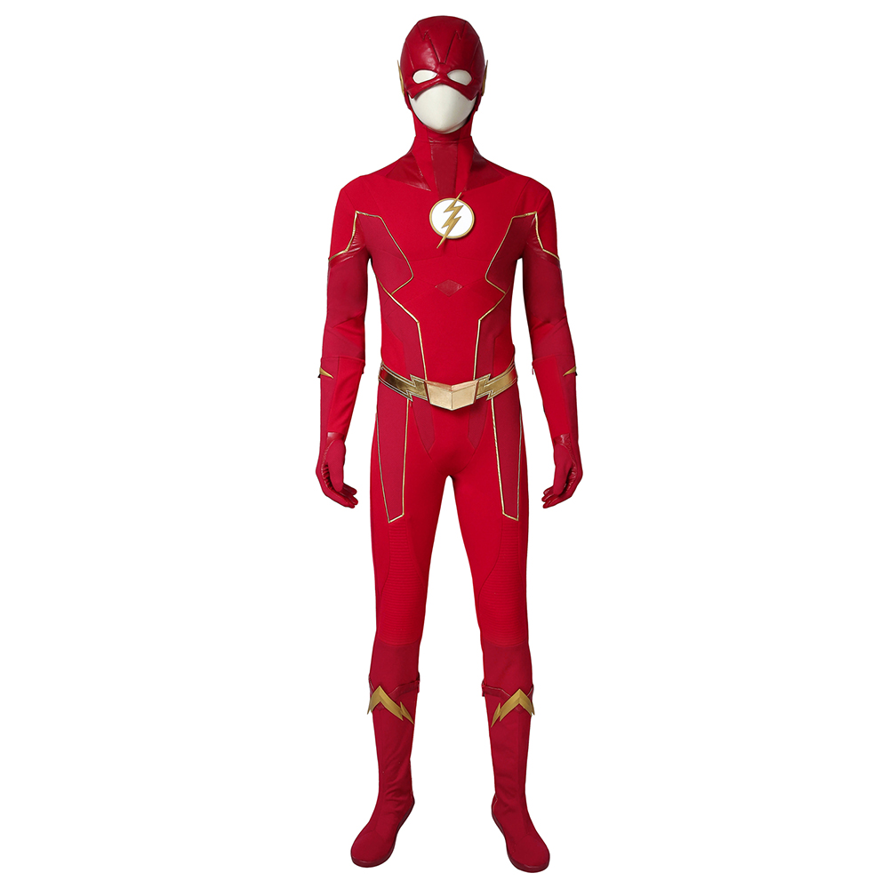 DC Movie The Flash Season 6 Cosplay Costumes Barry Allen Cosplay Suit 4508