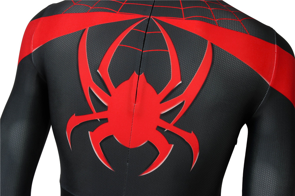 Movie Ultimate Spider-Man Miles Morales Cosplay Costume Halloween Costume Sets J4234