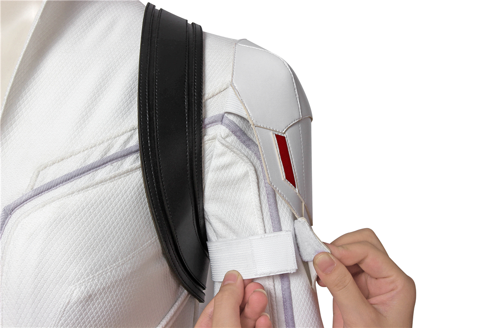 Marvel Movie Black Widow Natasha Romanoff  White suit Cosplay Costumes 4510