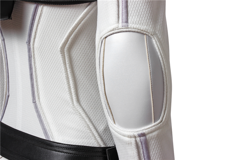 Marvel Movie Black Widow Natasha Romanoff  White suit Cosplay Costumes 4510