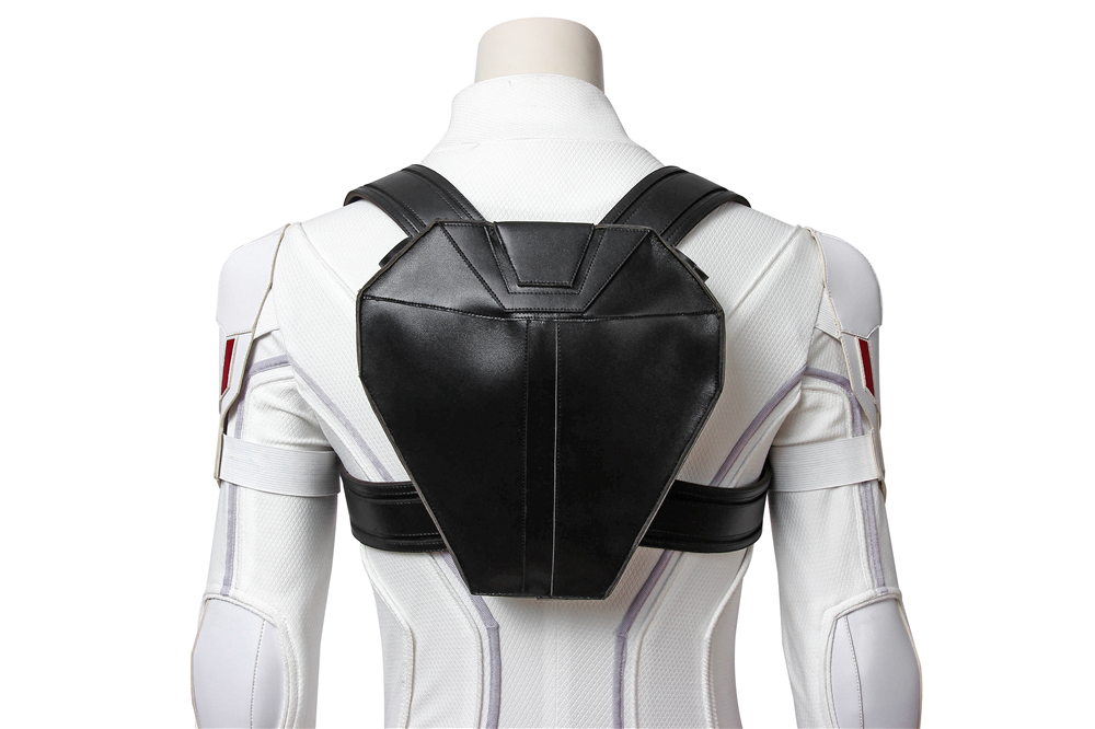 Marvel Movie Black Widow Natasha Romanoff  White suit Cosplay Costumes 4510