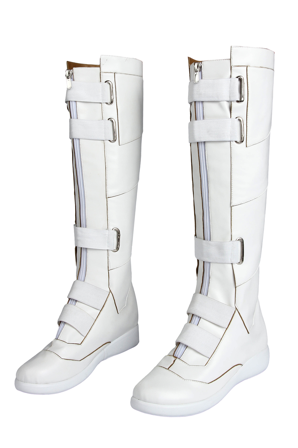 Marvel Movie Black Widow Natasha Romanoff  White suit Cosplay Costumes 4510