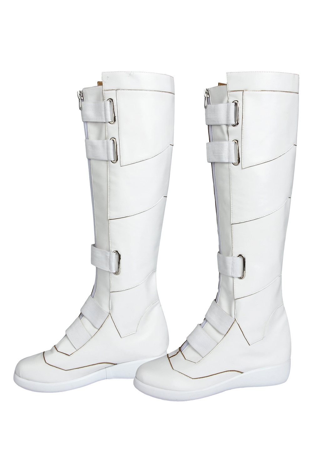 Marvel Movie Black Widow Natasha Romanoff  White suit Cosplay Costumes 4510