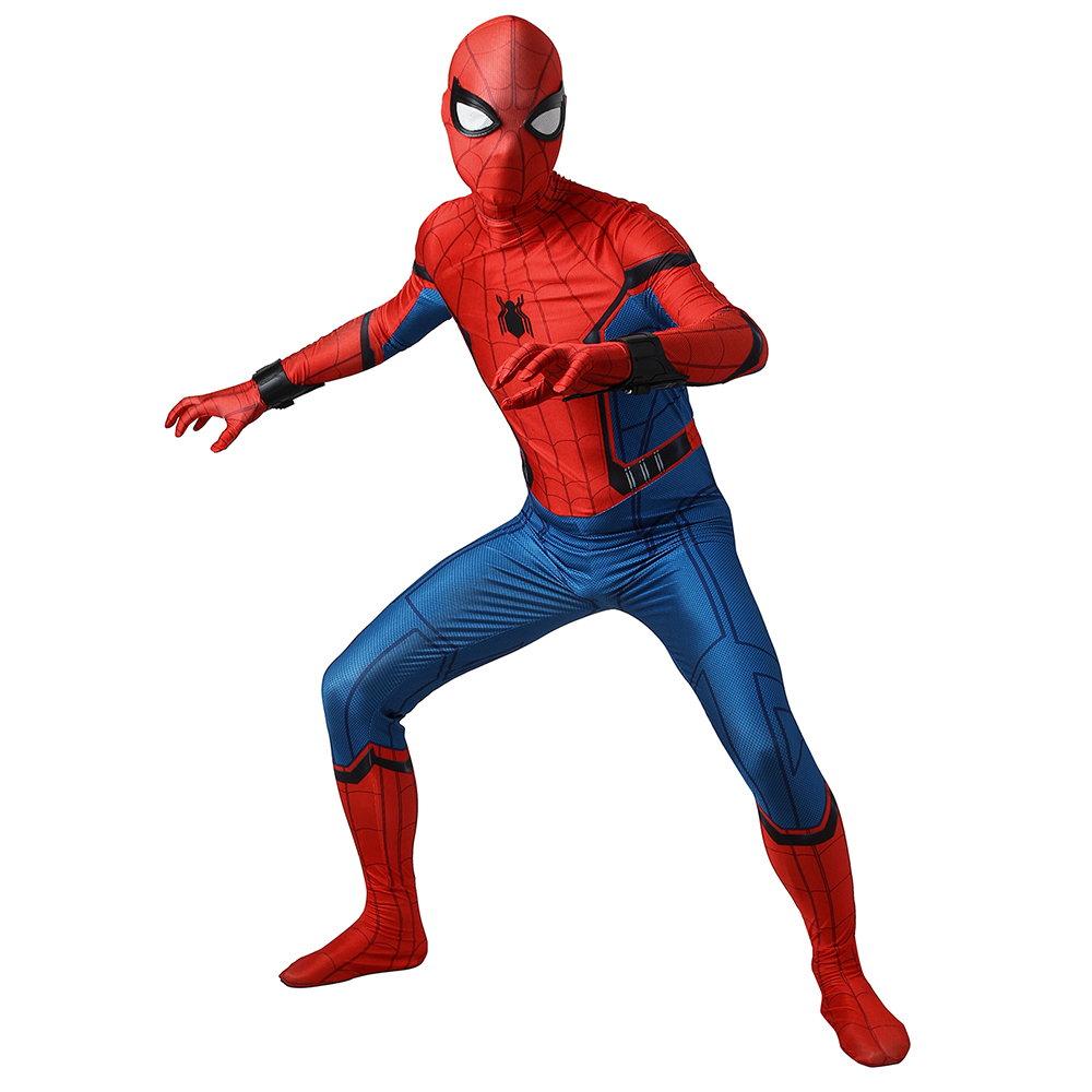 Civil War Spiderman Costume Cosplay Jumpsuit Spiderman Homecoming Bodysuit