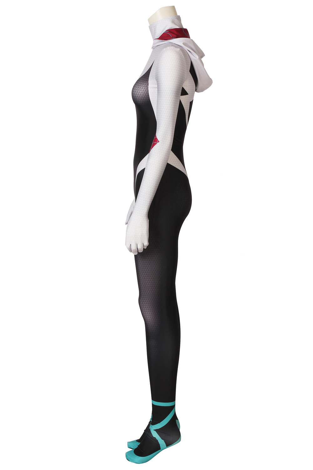 Movie Spider-Man: Into the Spider-Verse  Spider-Gwen Gwen Stacy Cosplay Costume Halloween Costume Sets J4189 J4189