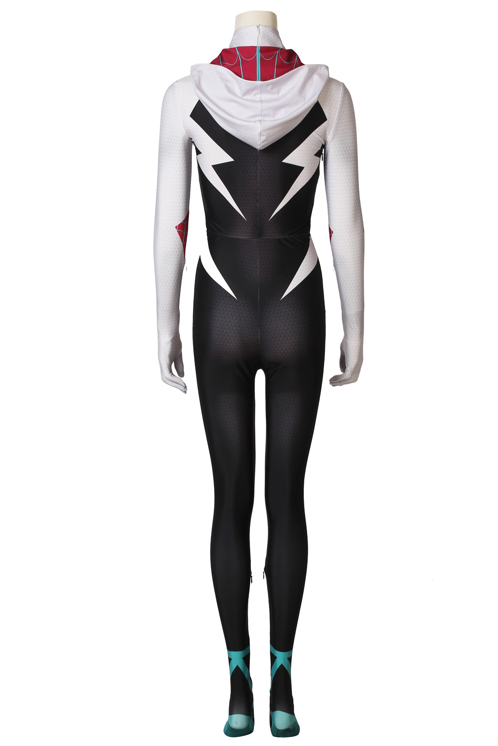 Movie Spider-Man: Into the Spider-Verse  Spider-Gwen Gwen Stacy Cosplay Costume Halloween Costume Sets J4189 J4189