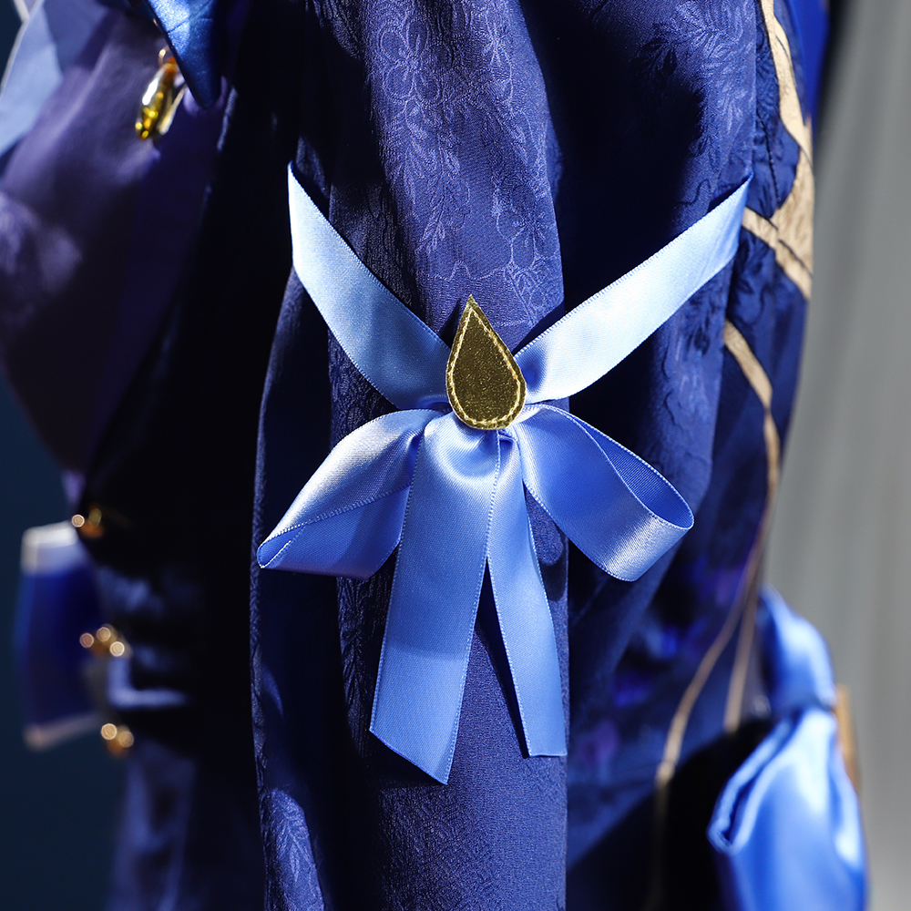 Genshin Impact Dark Furina Focalors Hydro Archon Fontaine Cospaly Costume