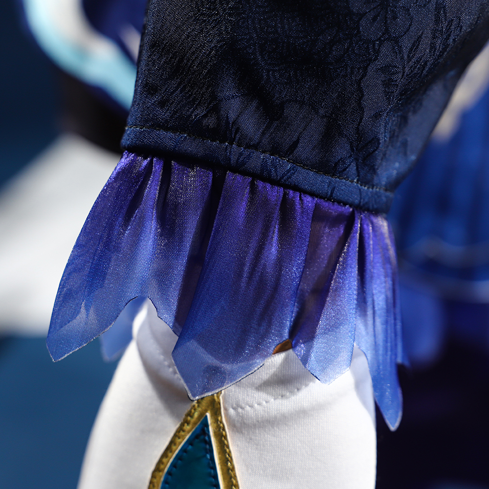 Genshin Impact Dark Furina Focalors Hydro Archon Fontaine Cospaly Costume