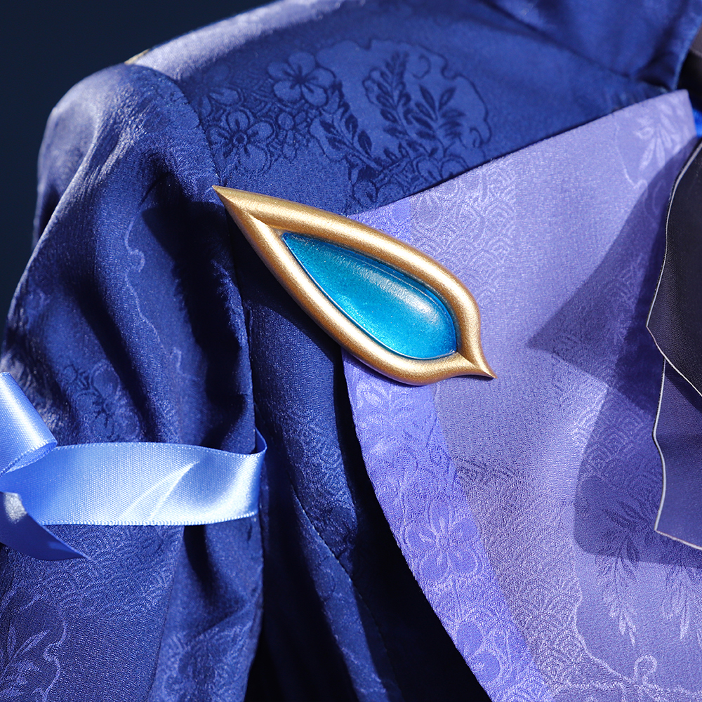 Genshin Impact Dark Furina Focalors Hydro Archon Fontaine Cospaly Costume