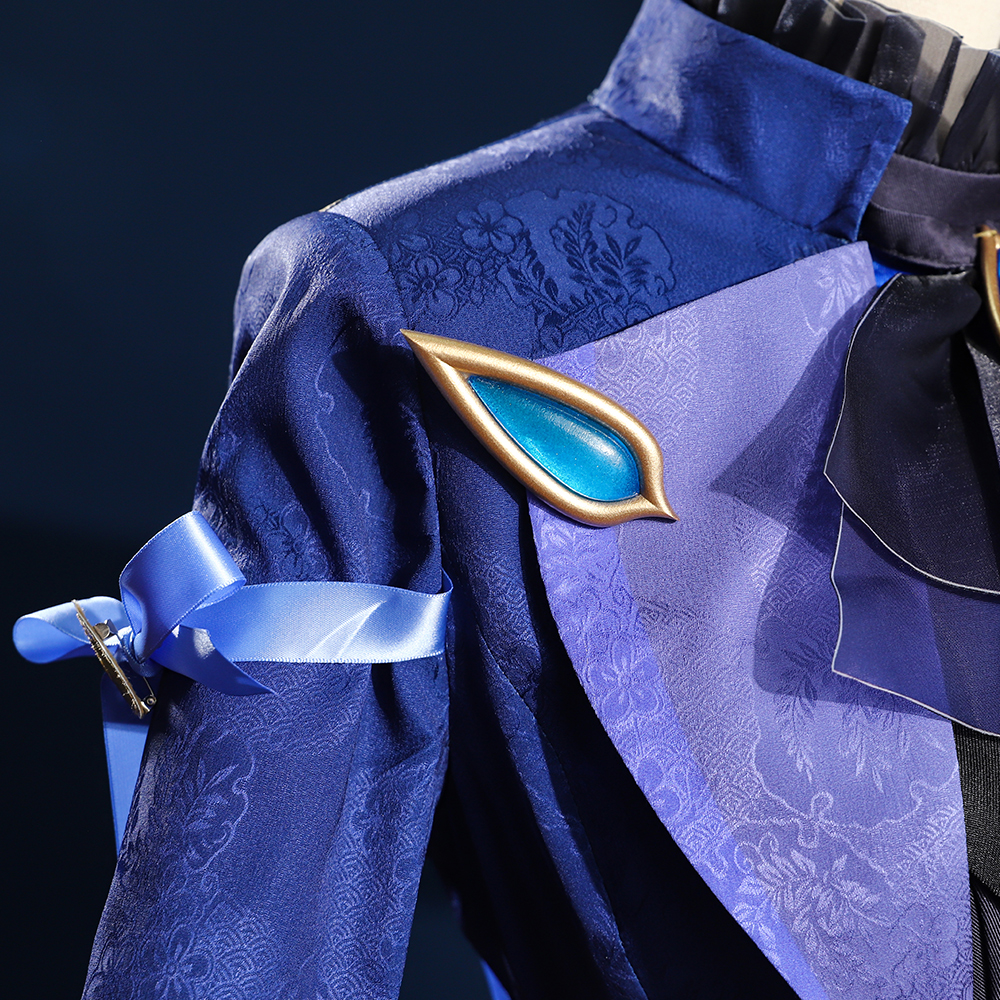 Genshin Impact Dark Furina Focalors Hydro Archon Fontaine Cospaly Costume