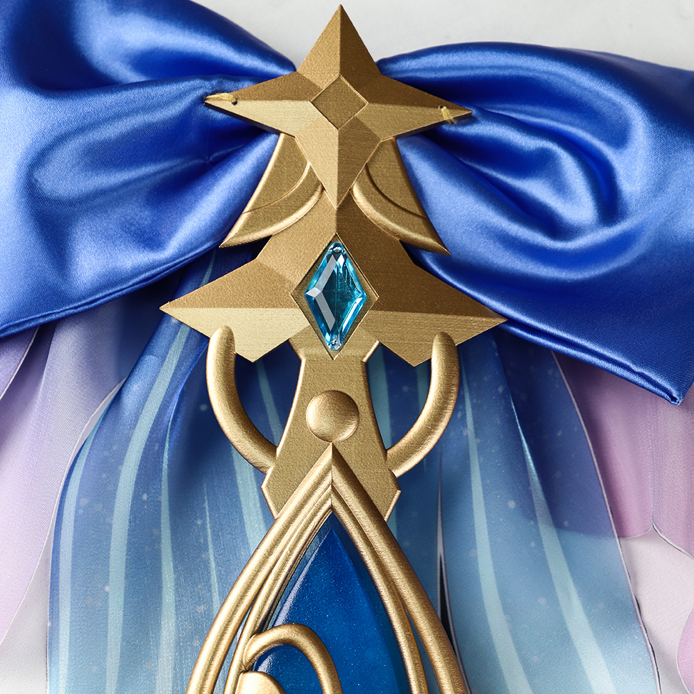 Genshin Impact Dark Furina Focalors Hydro Archon Fontaine Cospaly Costume