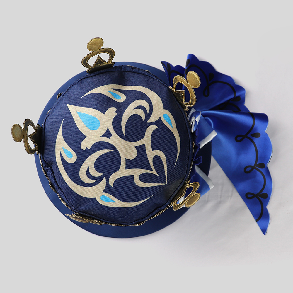Genshin Impact Dark Furina Focalors Hydro Archon Fontaine Cospaly Costume