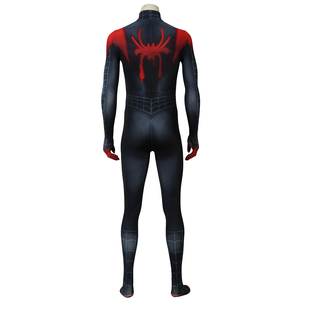 Movie Spider-Man: Into the Spider-Verse Miles Morales Cosplay Costume Halloween Costume Sets J4185