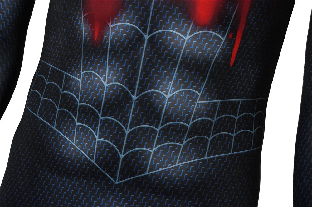 Movie Spider-Man: Into the Spider-Verse Miles Morales Cosplay Costume Halloween Costume Sets J4185