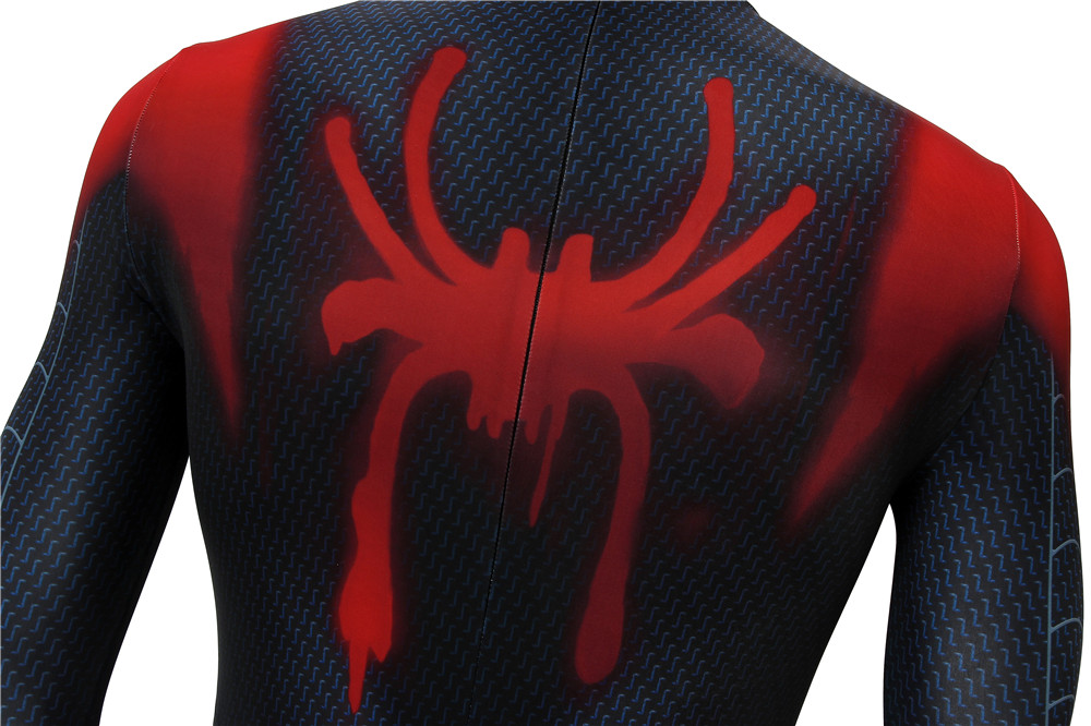 Movie Spider-Man: Into the Spider-Verse Miles Morales Cosplay Costume Halloween Costume Sets J4185