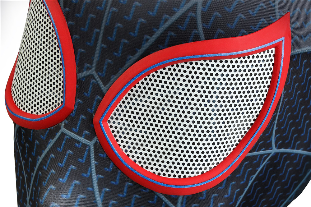 Movie Spider-Man: Into the Spider-Verse Miles Morales Cosplay Costume Halloween Costume Sets J4185