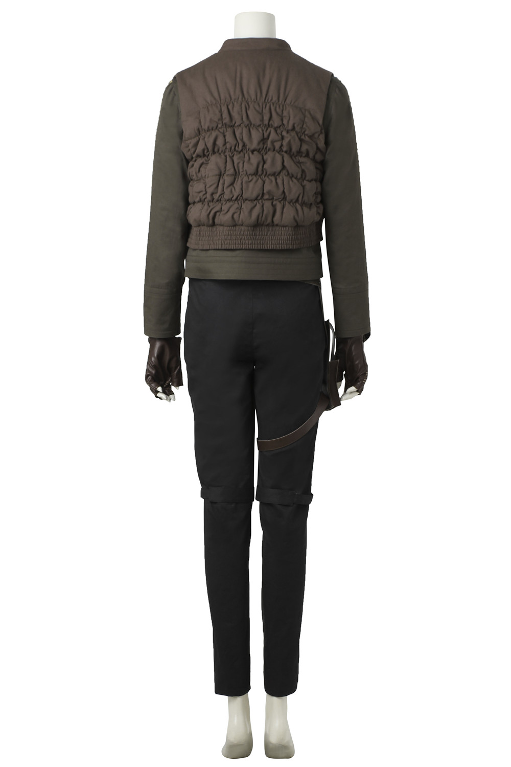 Movie Rogue One A Star Wars Story Jyn Erso Cosplay Costume