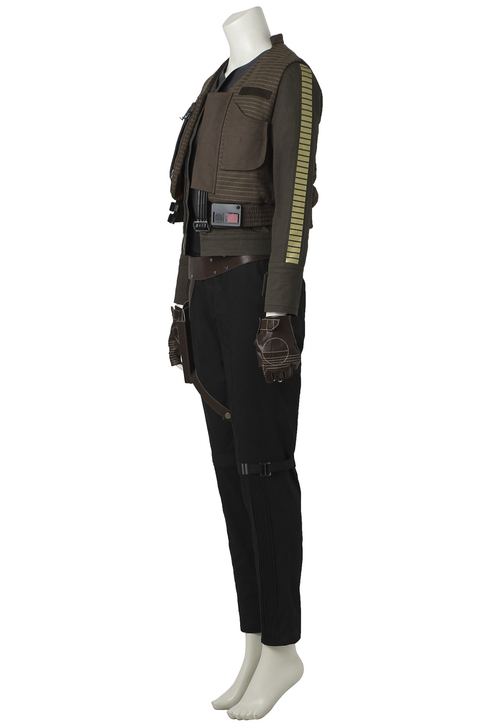 Movie Rogue One A Star Wars Story Jyn Erso Cosplay Costume