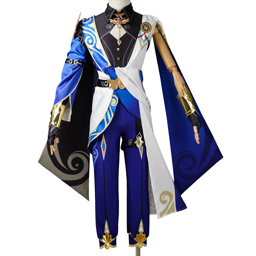 Game Honkai: Star Rail Dr.Ratio Costume Cosplay Halloween Costume Sets R20230198