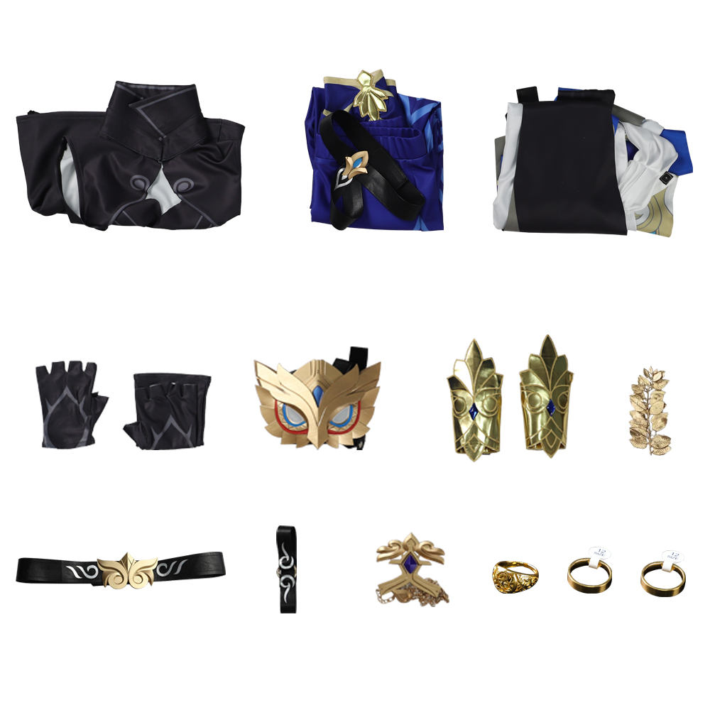 Game Honkai: Star Rail Dr.Ratio Costume Cosplay Halloween Costume Sets R20230198