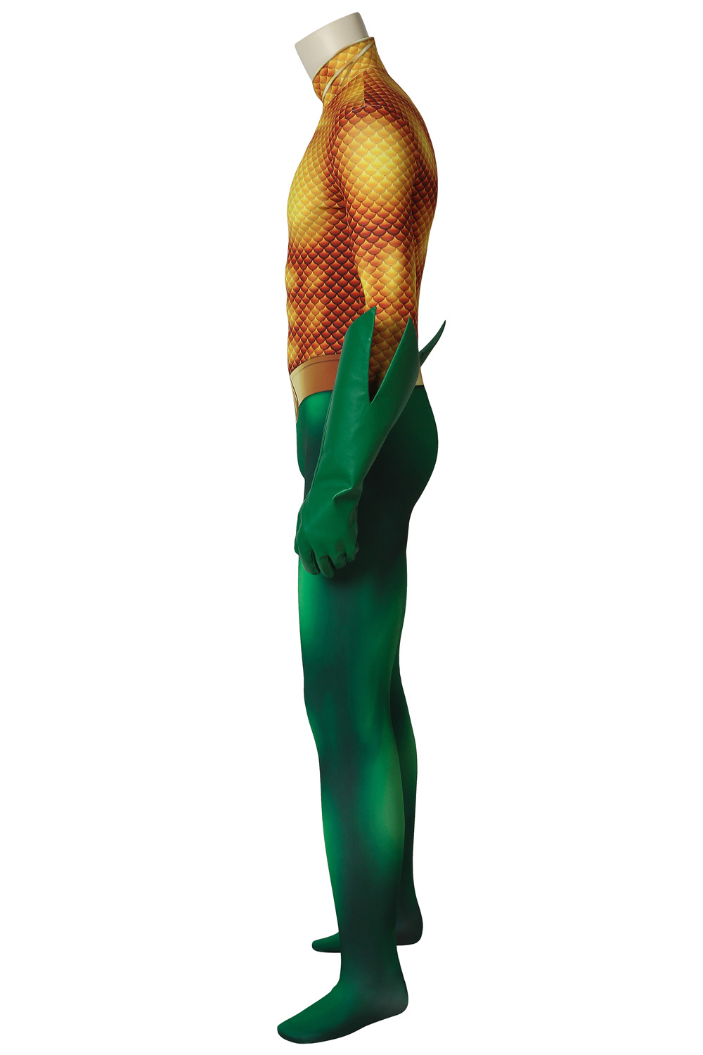 DC Movie Aquaman Arthur Curry and The Lost Kingdom Cosplay Costume Jumpsuit Halloween Outfits Trident  J4241
