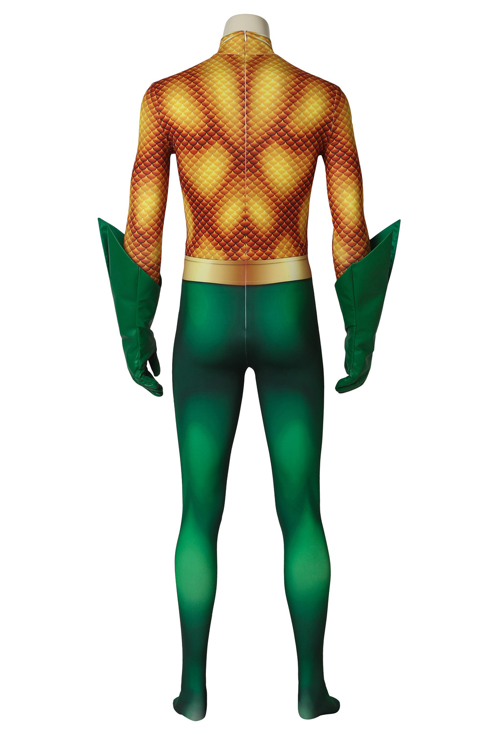 DC Movie Aquaman Arthur Curry and The Lost Kingdom Cosplay Costume Jumpsuit Halloween Outfits Trident  J4241