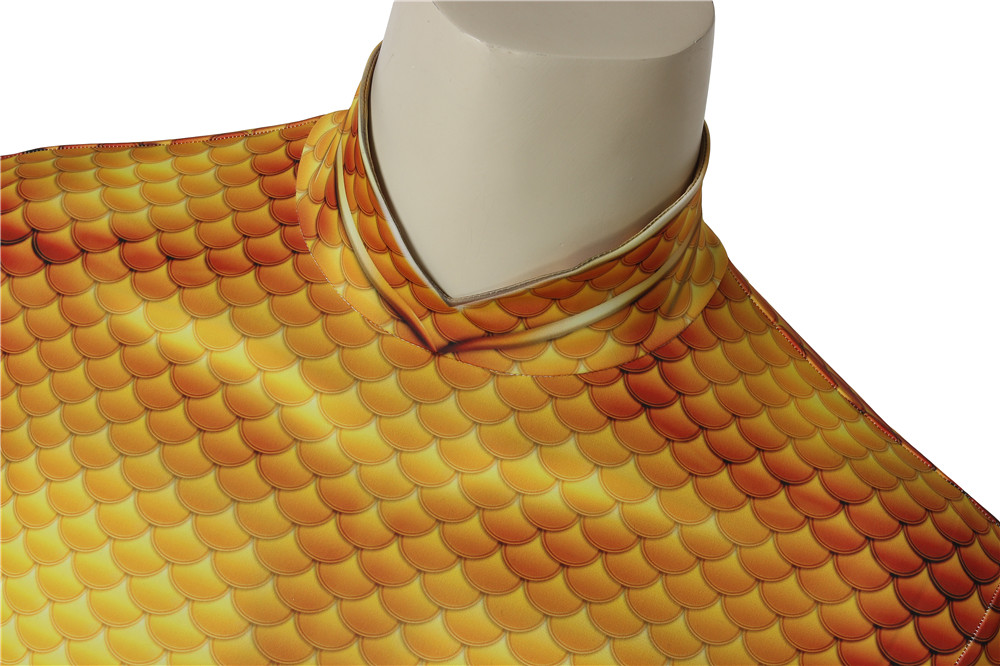 DC Movie Aquaman Arthur Curry and The Lost Kingdom Cosplay Costume Jumpsuit Halloween Outfits Trident  J4241