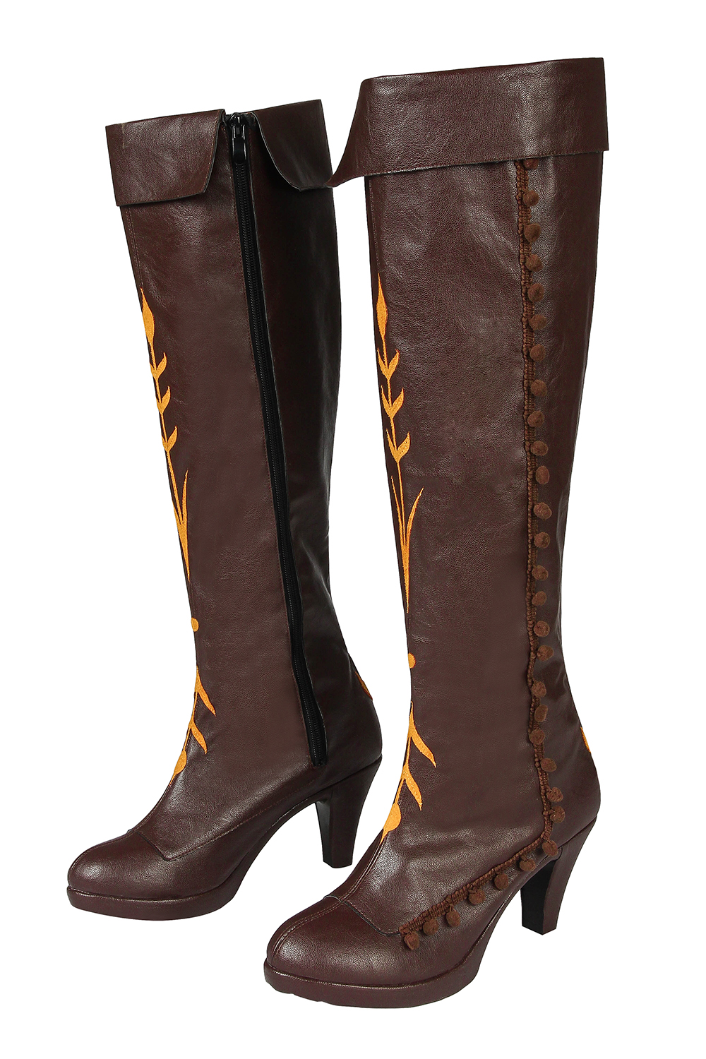 Disney Frozen 2 Anna Cosplay Shoes Boots