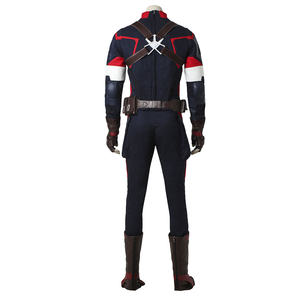 Marvel Movie Avengers 2 Age of Ultron Captain America Steve Rogersrs Cosplay Costume Halloween Costume Sets 3678