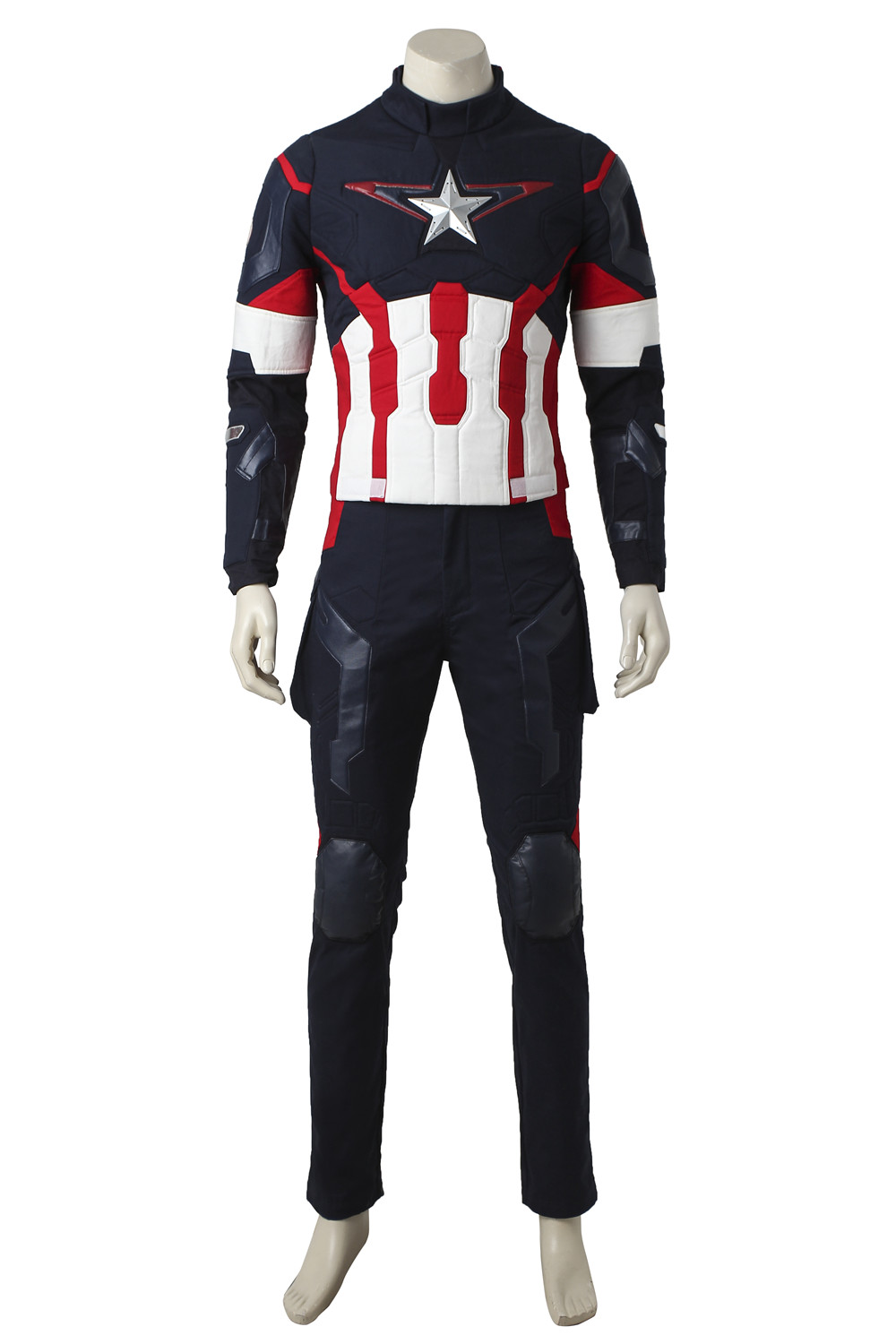Marvel Movie Avengers 2 Age of Ultron Captain America Steve Rogersrs Cosplay Costume Halloween Costume Sets 3678