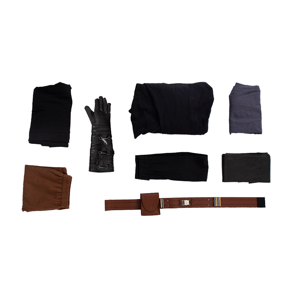 Movie Star Wars Anakin Skywalker Cosplay Costume Halloween Suit Outfit Uniform (Without Shoes) M20220511