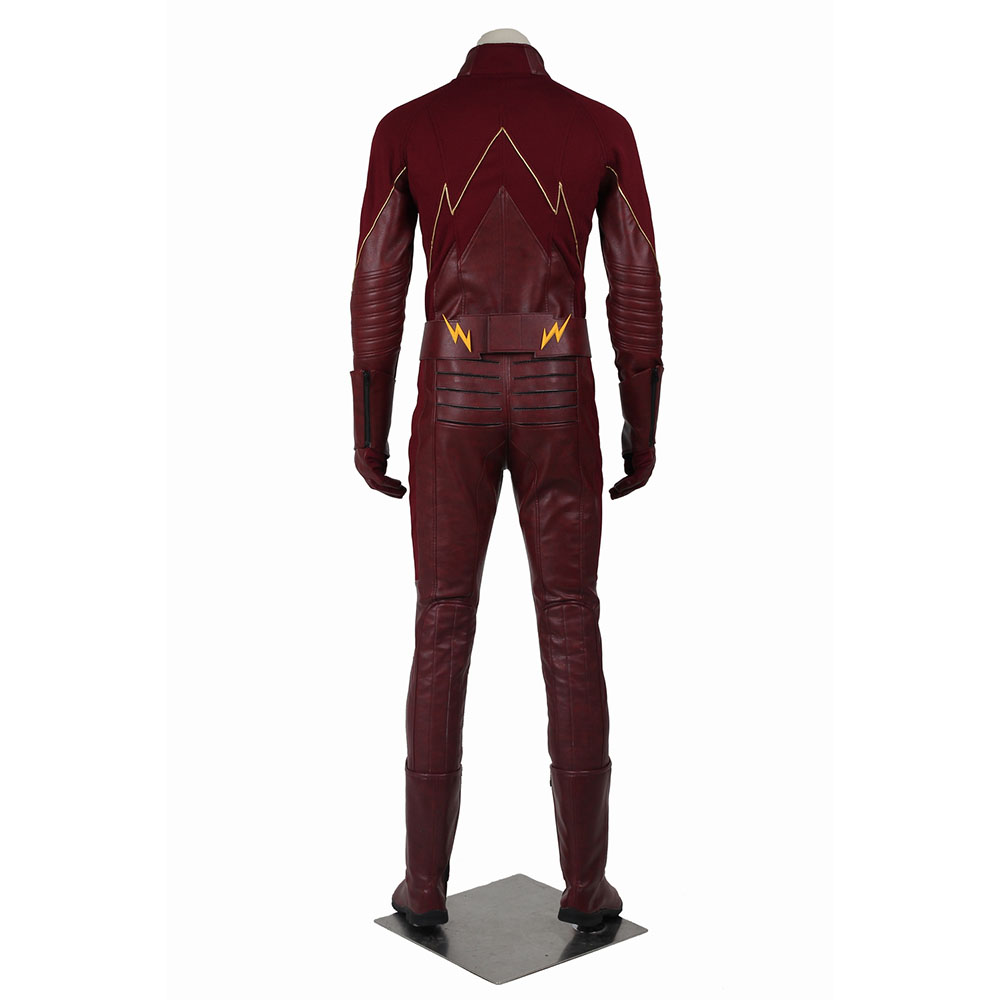 DC Movie The Flash 2 Barry Allen Flash Cosplay Costume