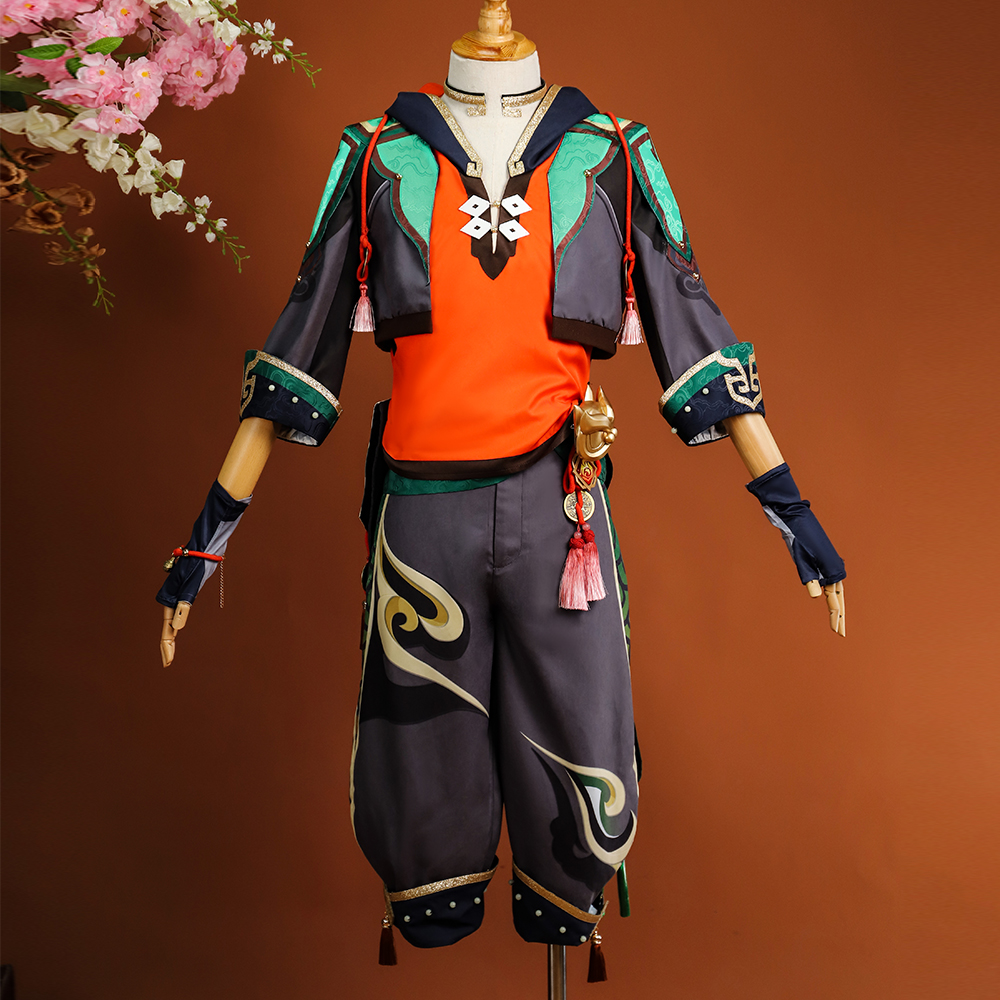 Game Genshin Impact Ga Ming Cosplay Costume