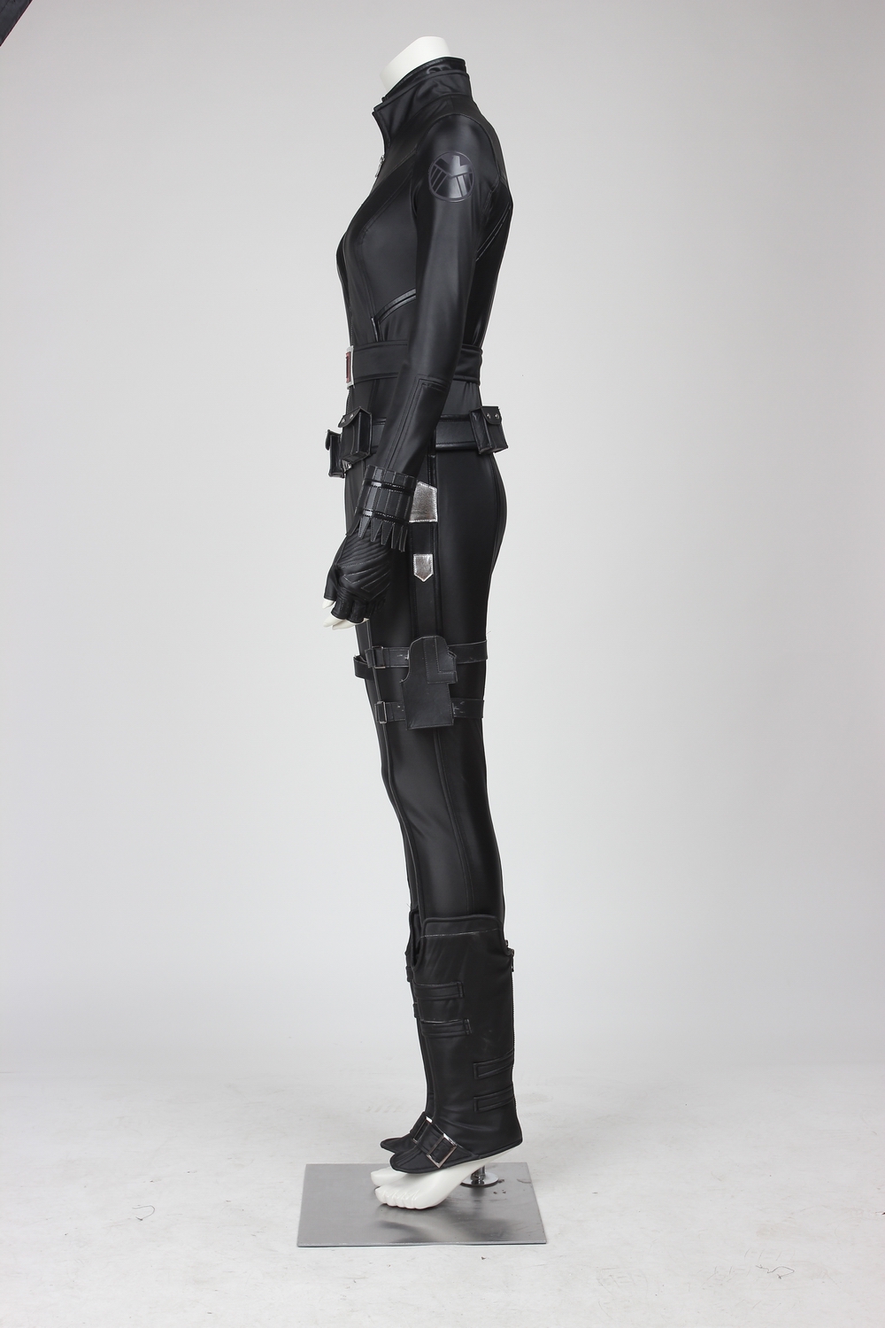 Marvel Movie Avengers 1 Black Widow Cosplay Costumes 3362