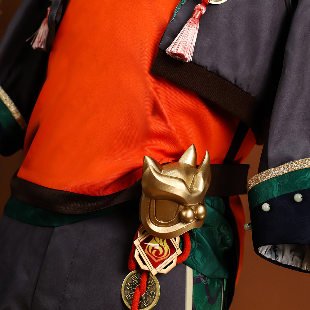 Game Genshin Impact Ga Ming Cosplay Costume